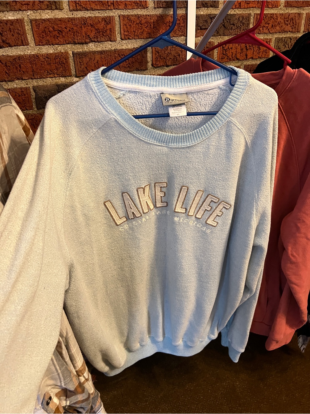 Artisans Light Blue Crewneck Sweatshirt